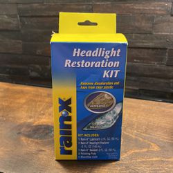 Rain X Headlight Restoration Kit 