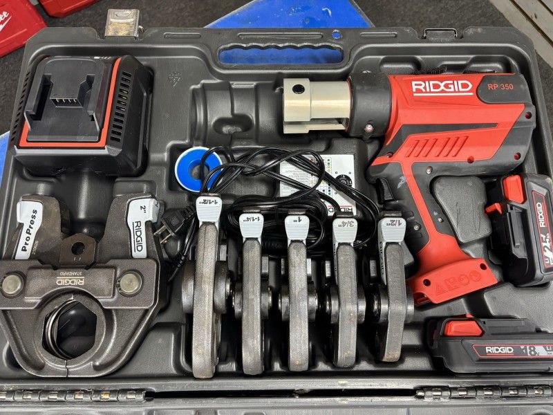 RIGID RP 350 COMPLETE TOOL SET