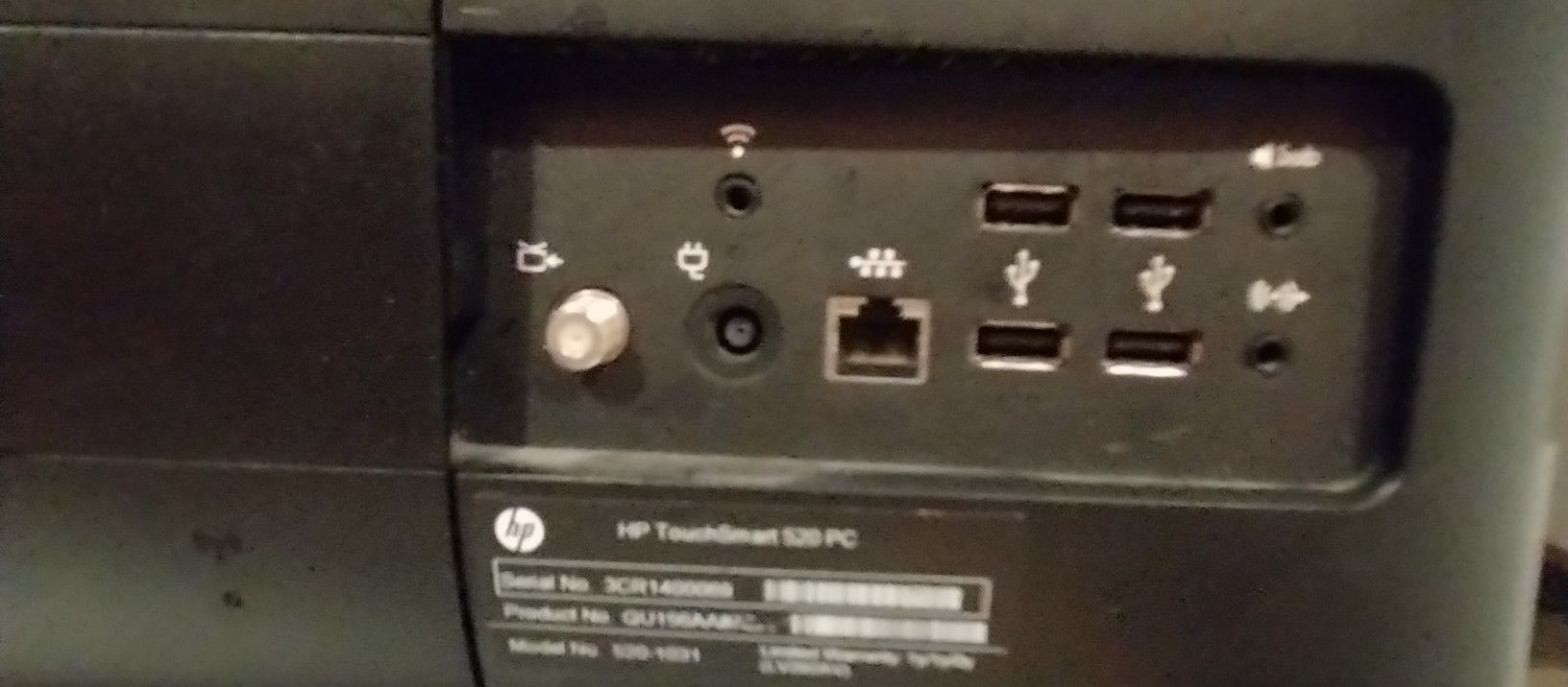 HP 24" TOUCH SCREEN HP