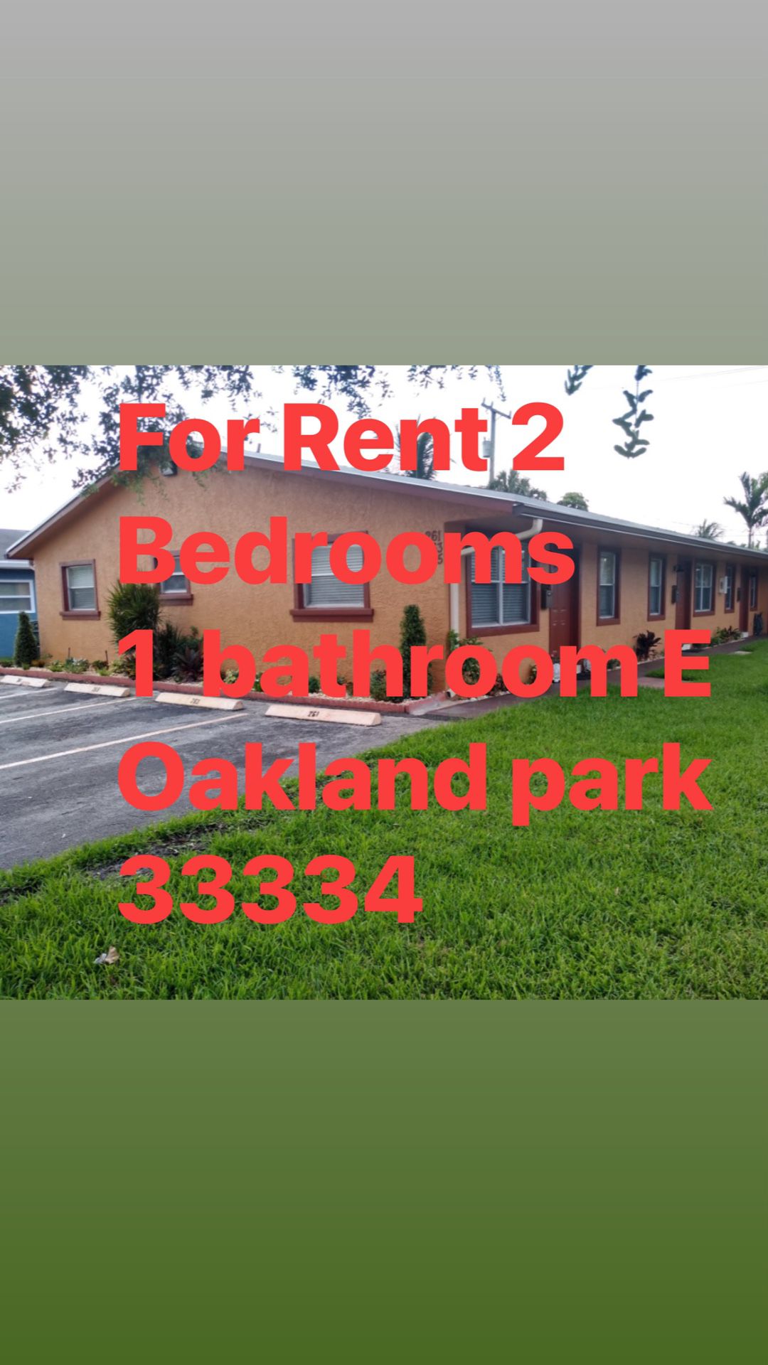 2 Bedrooms 1 Bathrooms With Laundry Room Inside 