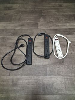 Moving sale Power strip extension cords all for $25 pickup  3-8:30 pm rainbow/charleston cash only read description