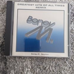 Boney M. Greatest Hits of All Times Remix CD & Case