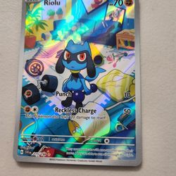 Pokemon Card- Riolu Full Art for Sale in Closter, NJ - OfferUp