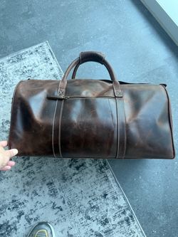 Buffalo leather bag