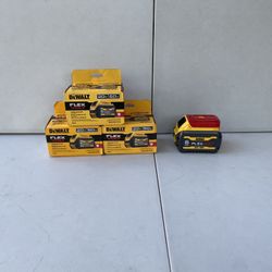  Dewalt Battery 6-AH Flex Volt 20v Max And 60v Max Lithium ION Power Model DCB606 (Price Is Each Battery)