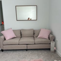 Couch and decore
