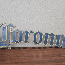 Corona Metal Sign