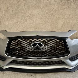2017 2018 2019 2020 21 2022 2023 INFINITI Q60 FRONT BUMPER COVER OEM 62022-5CA0H
