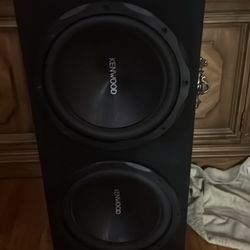 Kenwood subwoofers 12 inch