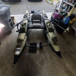 Colorado pontoon Fishing Boat