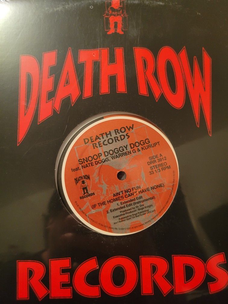 Snoop Dogg "Ain't No Fun" 12" Vinyl Record Album