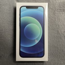 Brand New Sealed Apple iPhone 12 128GB Blue 5G Unlocked Any Carrier Worldwide