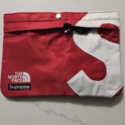 The North Face X Supreme S Logo Crossbody Red Shoulder Bag
