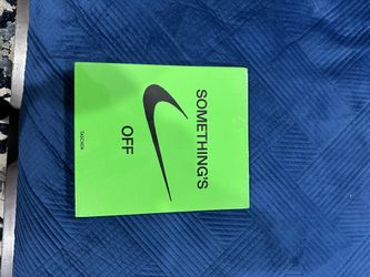 Something’s Off Off White Book