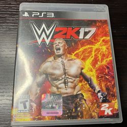 W 2k17  For PS3