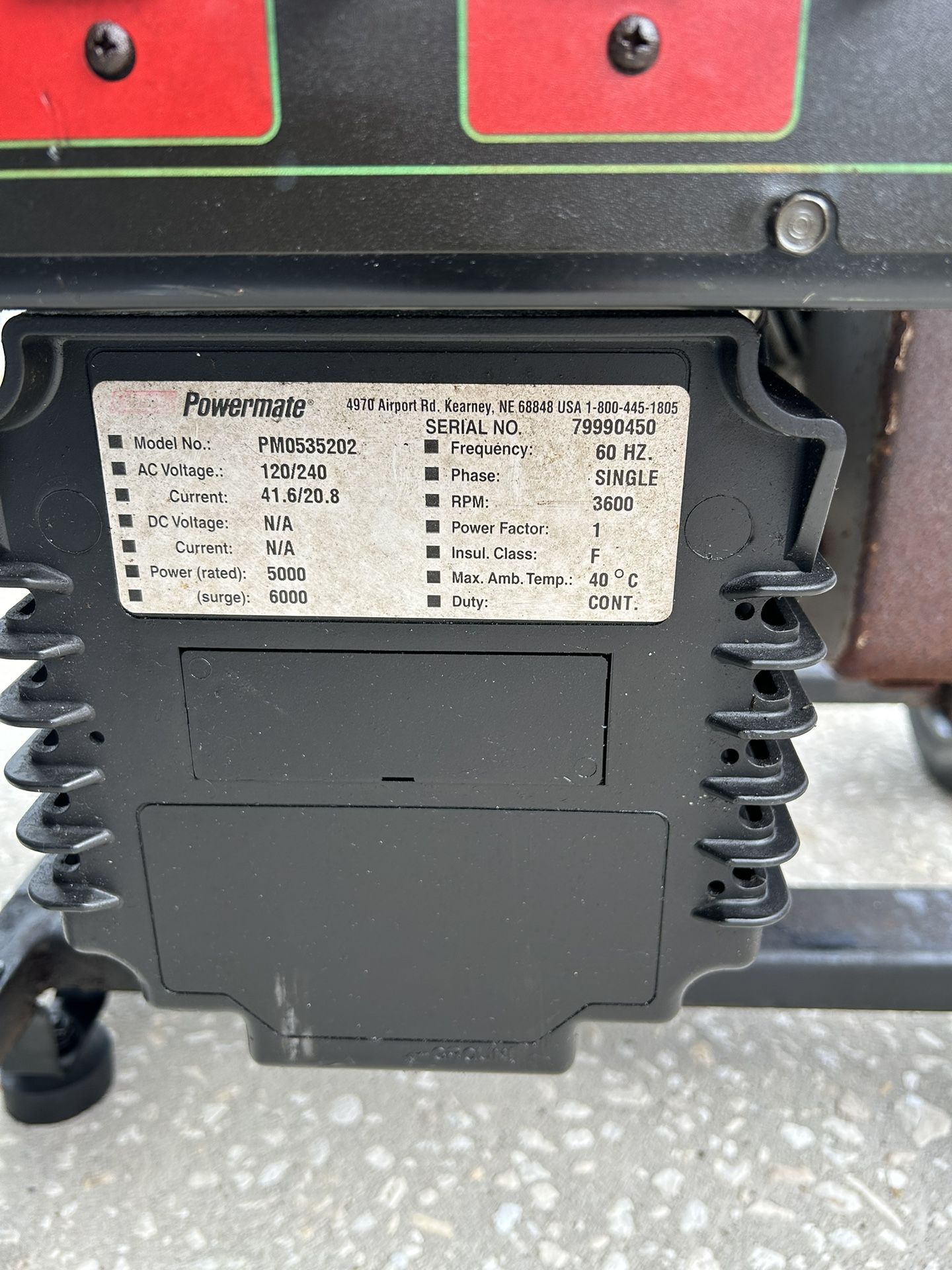 Coleman Pro Gen 5000 Generator for Sale in Tampa, FL