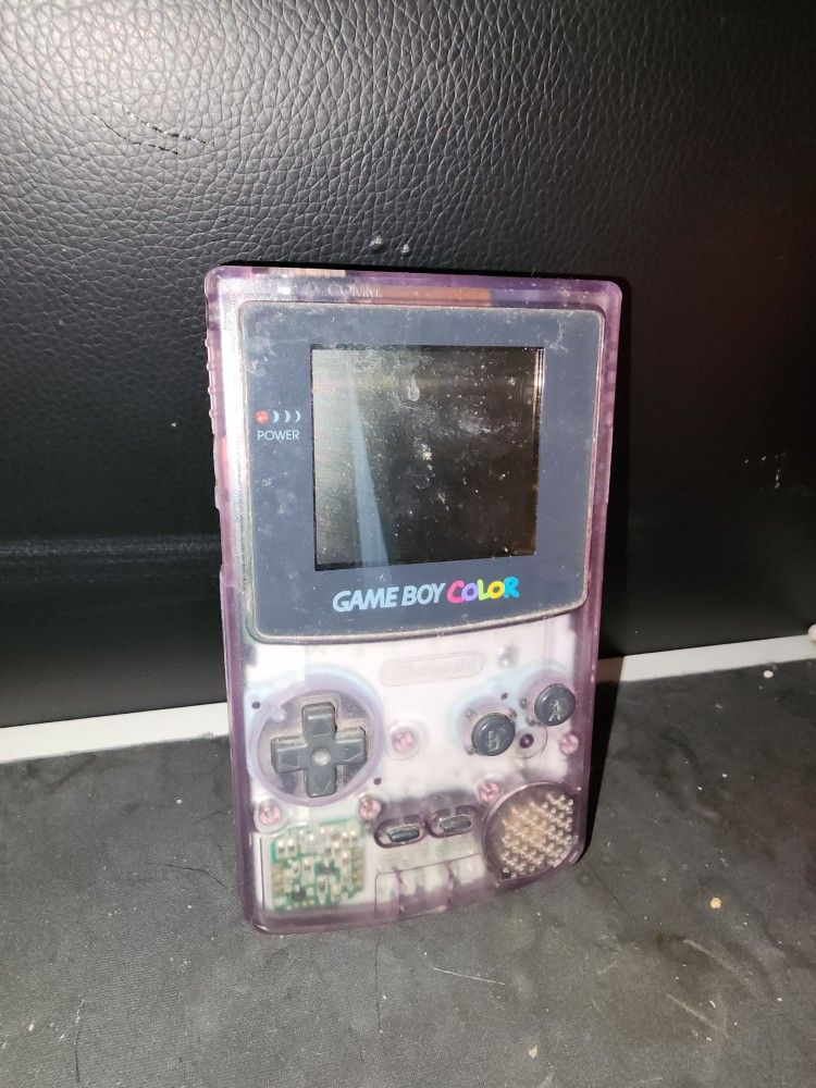Purple Translucent Gameboy Color