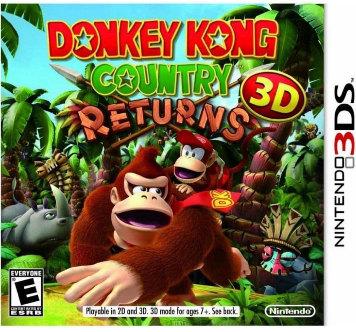 3DS Donkey Kong Country Returns