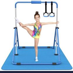 Expandable Gymnastics Bars, Adjustable Height Gymnastic Horizontal *NEW IN BOX