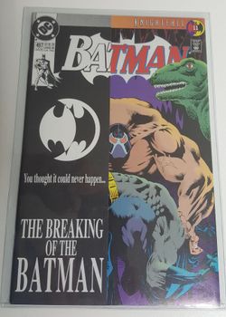 BATMAN #497 BANE Breaks Back. Mint Cond.