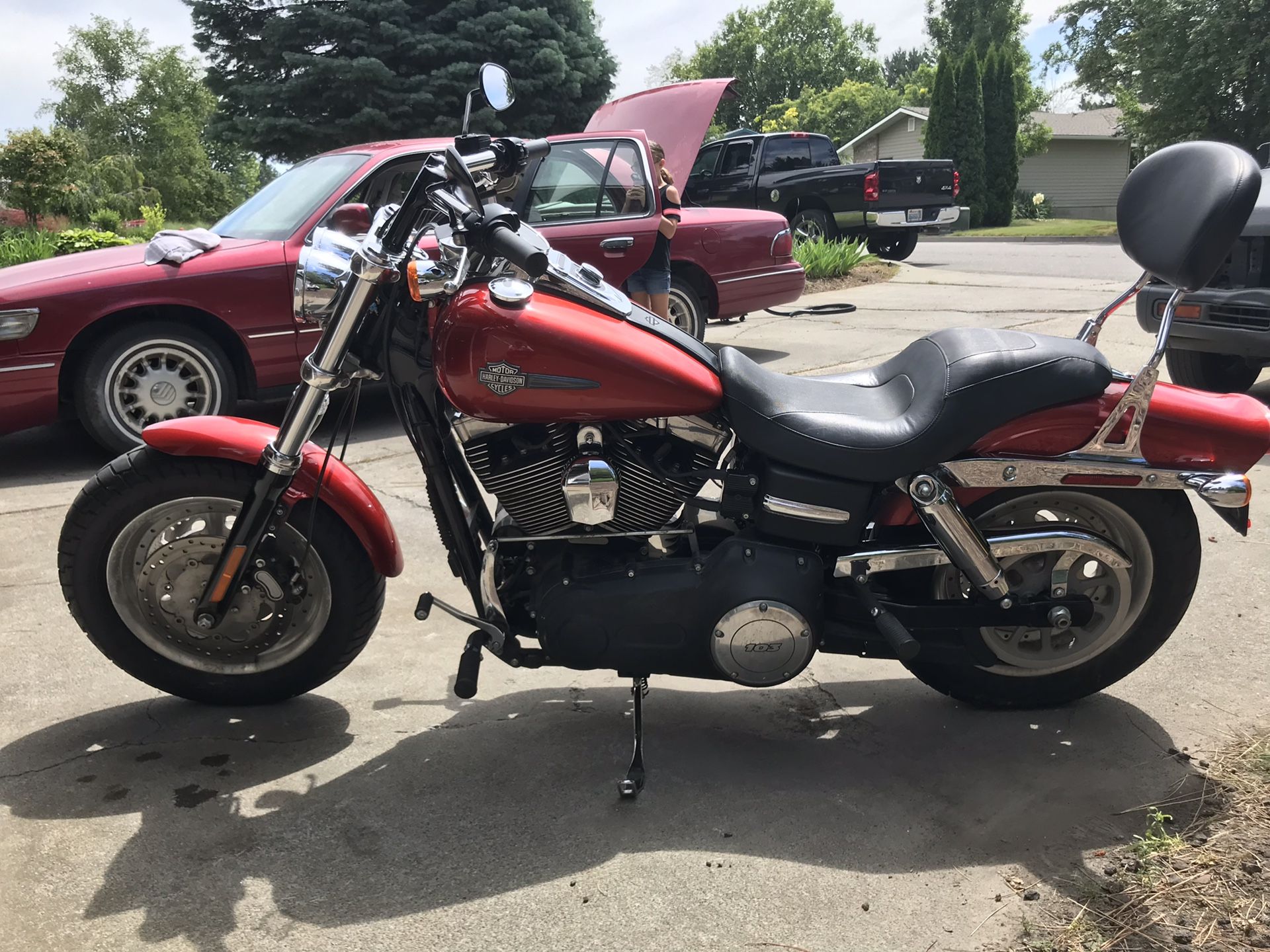 2013 Harley Davidson fat bob low miles