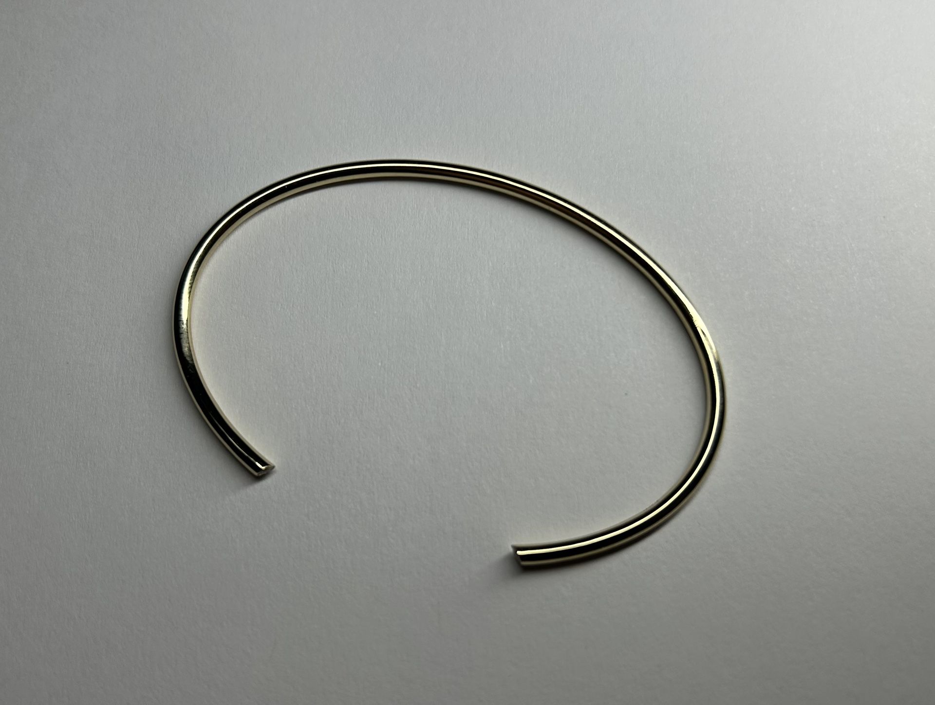 Solid 14k Gold Ladies Cuff Bracelet with Diamonds