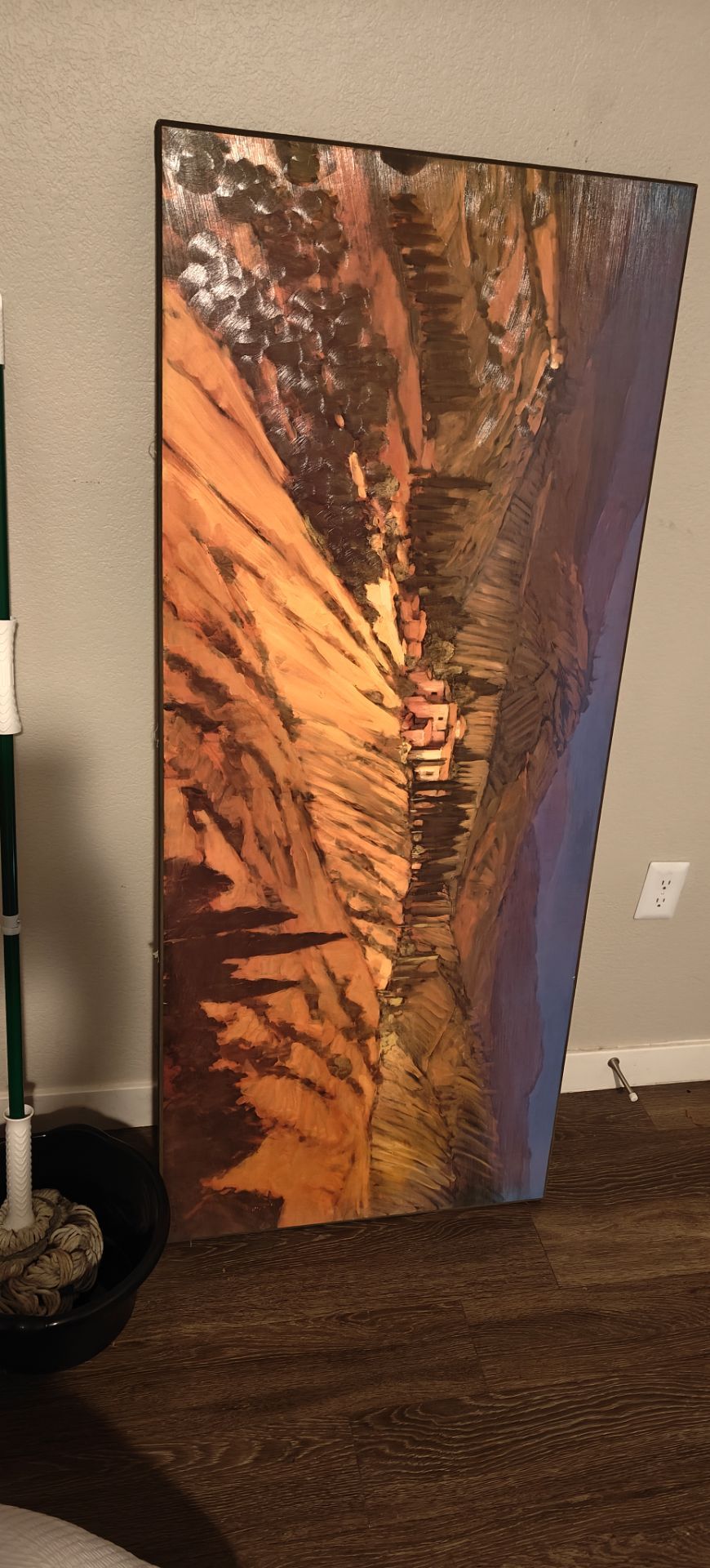 Painting - must go today