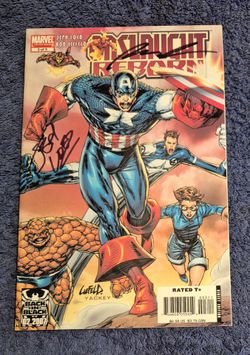 ONSLAUGHT REBORN 3 SIGNED x2 LIEFELD + LOEB 2007 MARVEL COMICS NM DIRECT ED