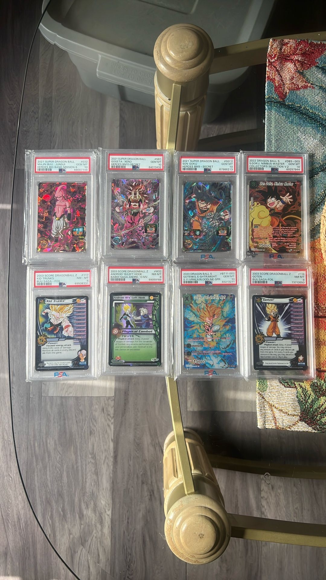 Dragon Ball Super Heroes / Dragon Ball Super Card Game PSA 10 Slab Bundle π₯π₯π₯