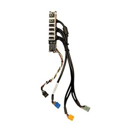 HP Compaq front I/O panel power led with button switch w/ usb and audio slot