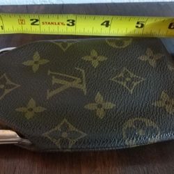 Vintage LV Monogram Coin Cigarette Purse 