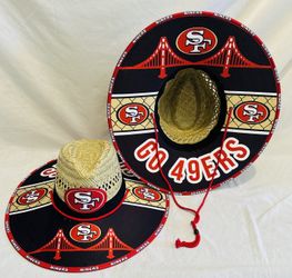 San Francisco 49ers Straw Hat great Gift 🎁 order now (I also have other Teams)