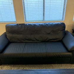 Black IKEA Couch 