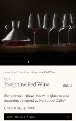 Josephine Red Wine Glasses