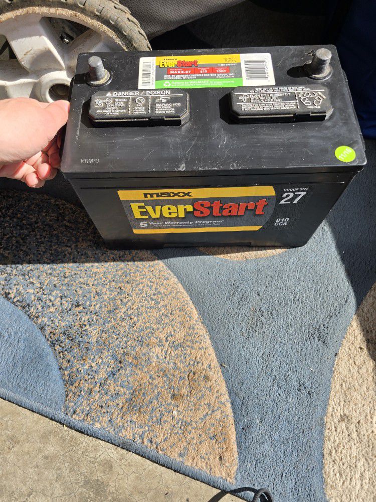 Car Or Truck Group 27 Battery