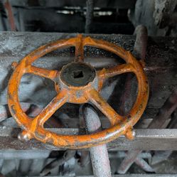 Cast iron wheels