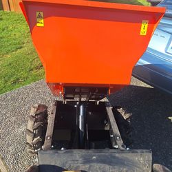 Electric dump weelbarrow  Allmost New just 2 tires  need air