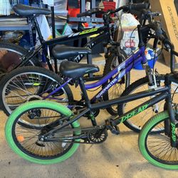 Set Of 3 Bikes (used)