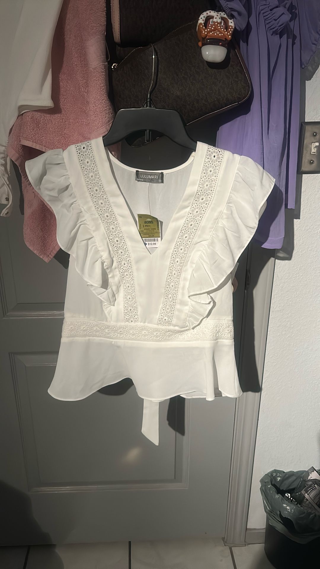 White Shirt With Tags