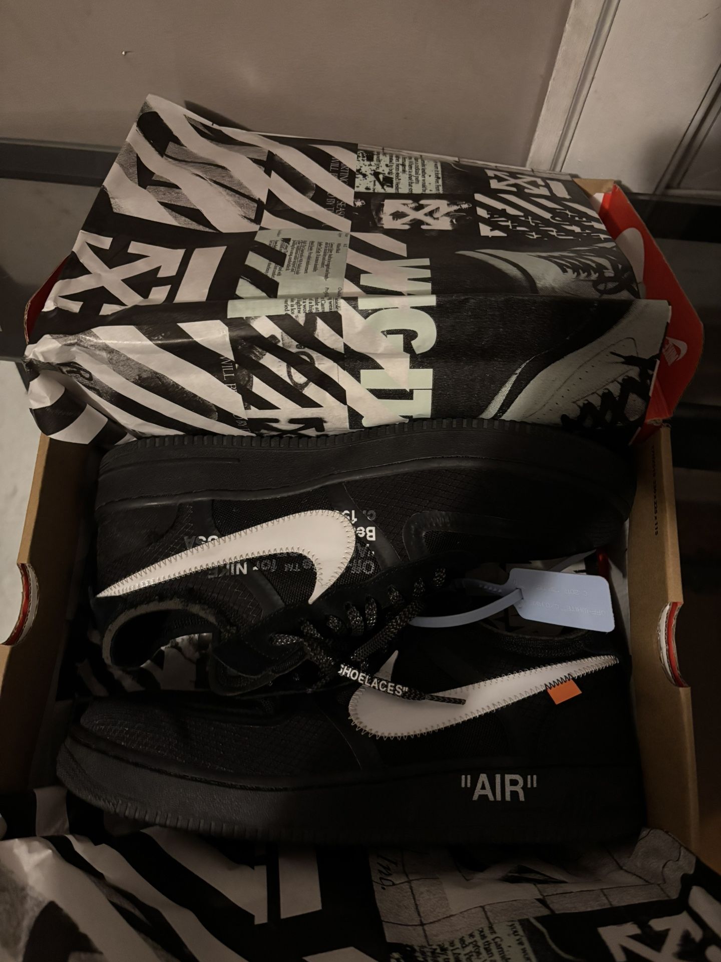 Nike Air Force 1 Low Off-White Black White