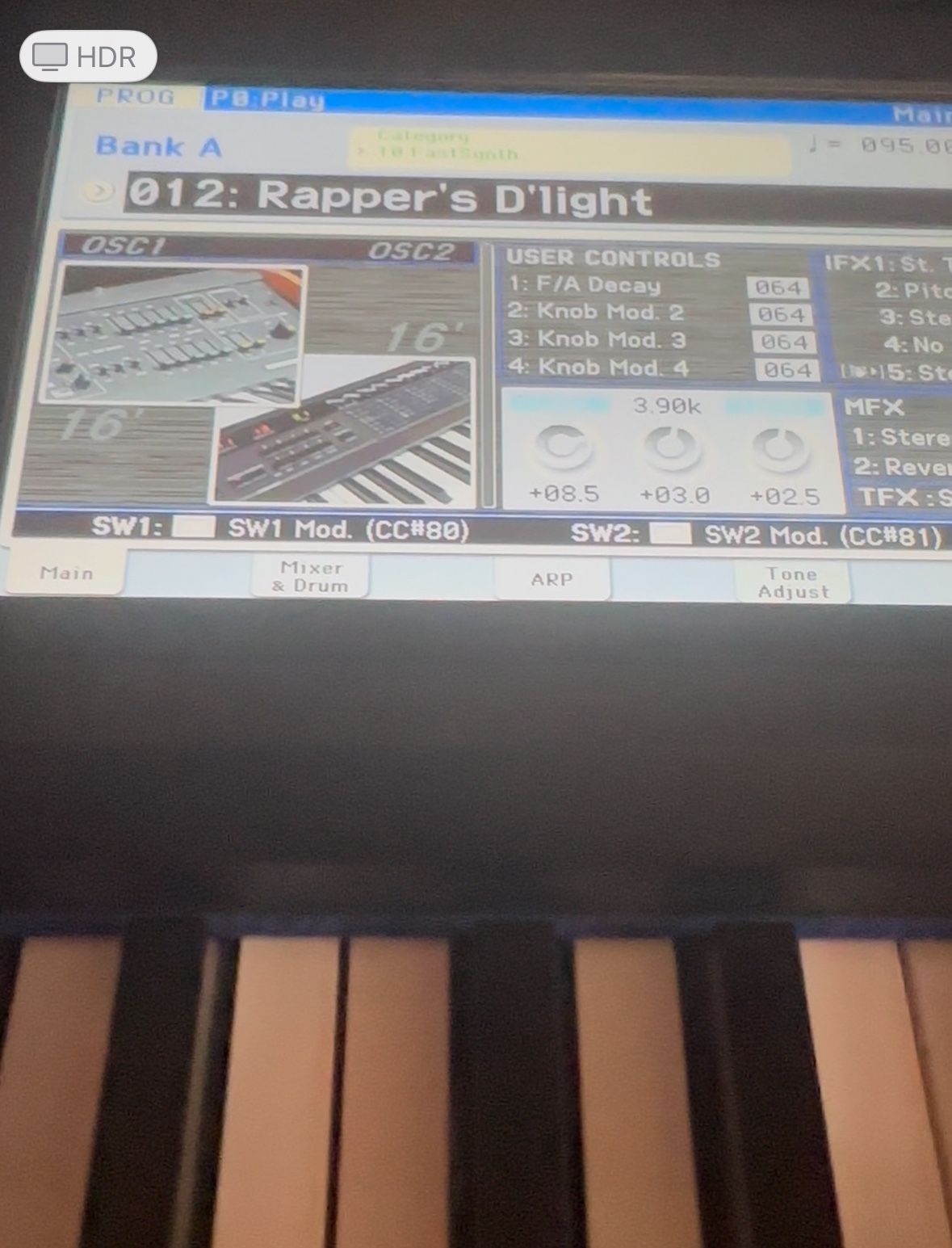Korg Krome 88 Keyboard Synth