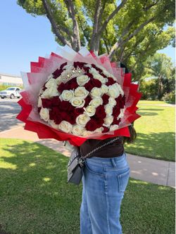 100 rose bouquet