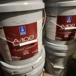 6 Buckets Of Exterior Paint Color Sw6202 Cast Iron 