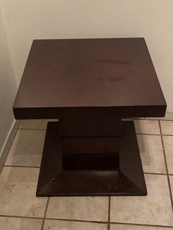 Wood table