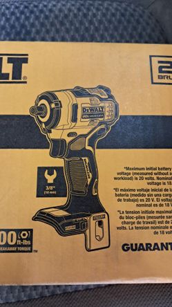 Dewalt 20v Beand New 3/8 Tool Only New Tool Only