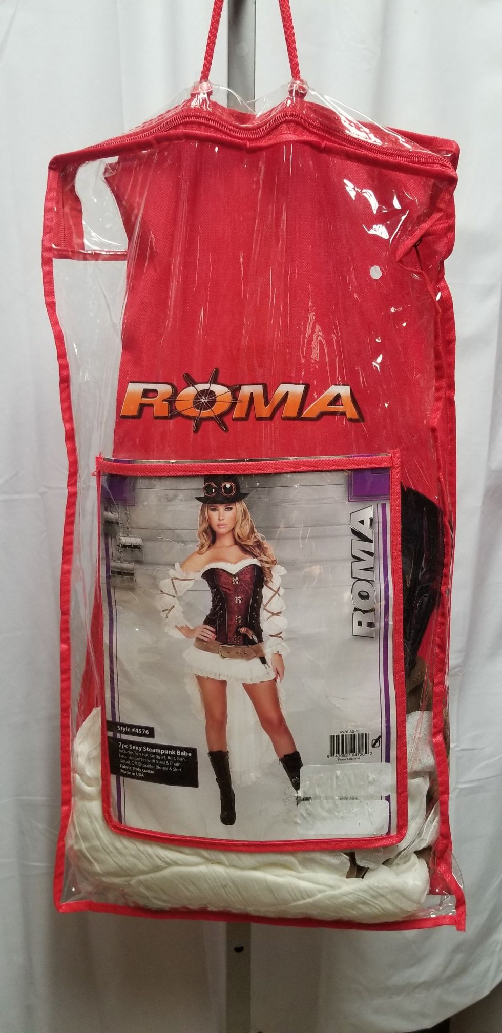 Roma 7 pc sexy steampunk babe womens small