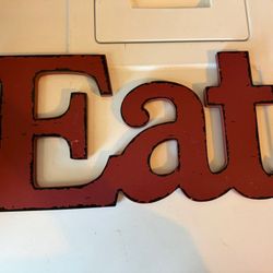 Homegoods Wood Eat Sign Wall Decor