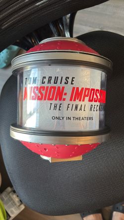 Mission Impossible The Final Reckoning Collectible Movie Theatre Popcorn Bucket