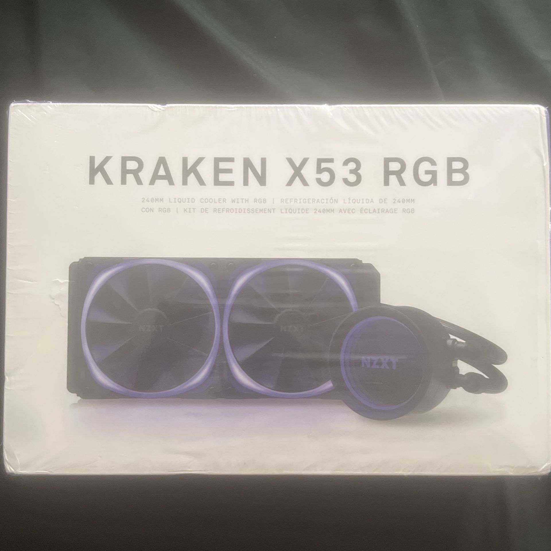 NZXT kraken X53 RGB Aio Cooler