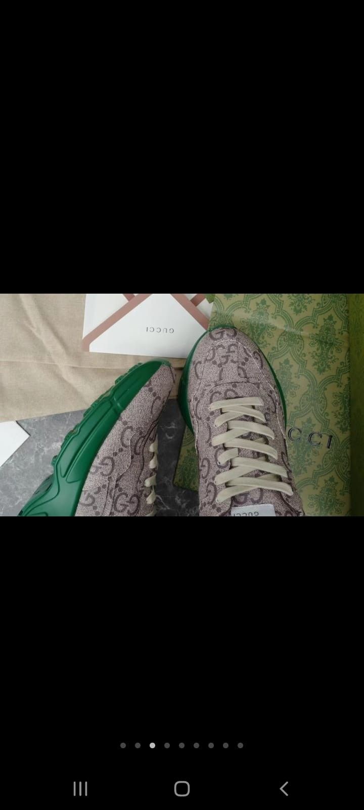 Authentic Gucci Rhyton Sneakers - Size 7.5 Female